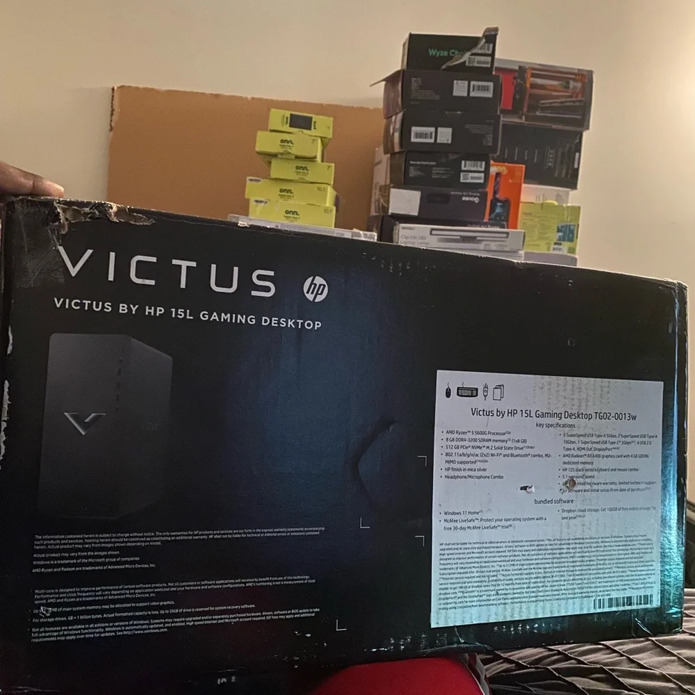 Vitus gaming Hp desktop brand new